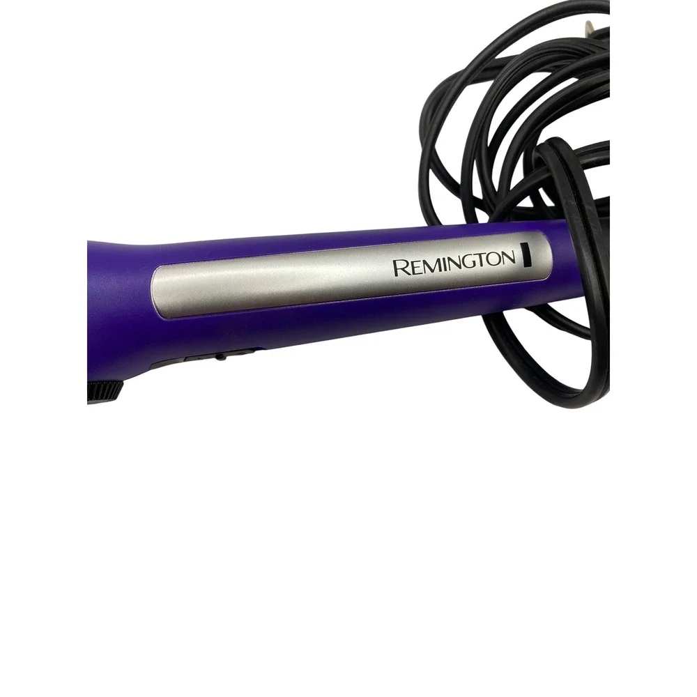 Remington Purple Hair‎ Curling Iron Wand 1 inch Ceramic Tourmaline Technology